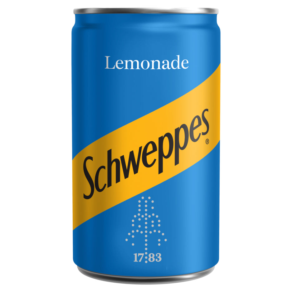 SCHWEPPES LEMONADE CANS (150ml) x 24