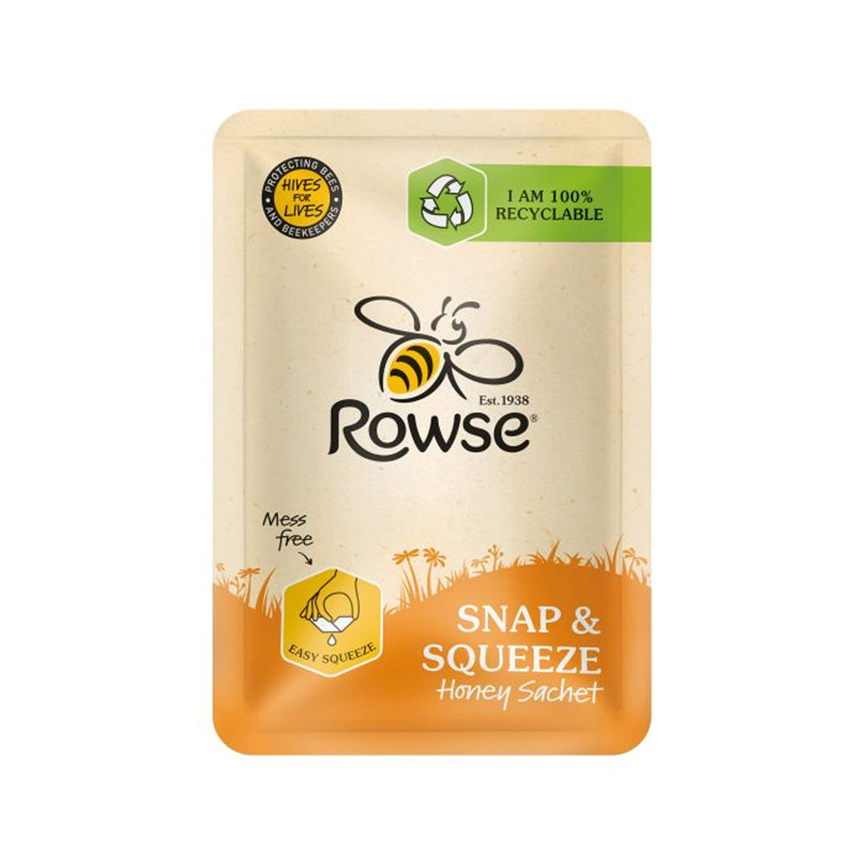 ROWSE SNAP & SQUEEZE HONEY PORTIONS (14g) x 75