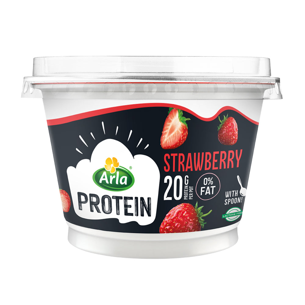 ARLA STRAWBERRY PROTEIN YOGURTS (200g) x 6