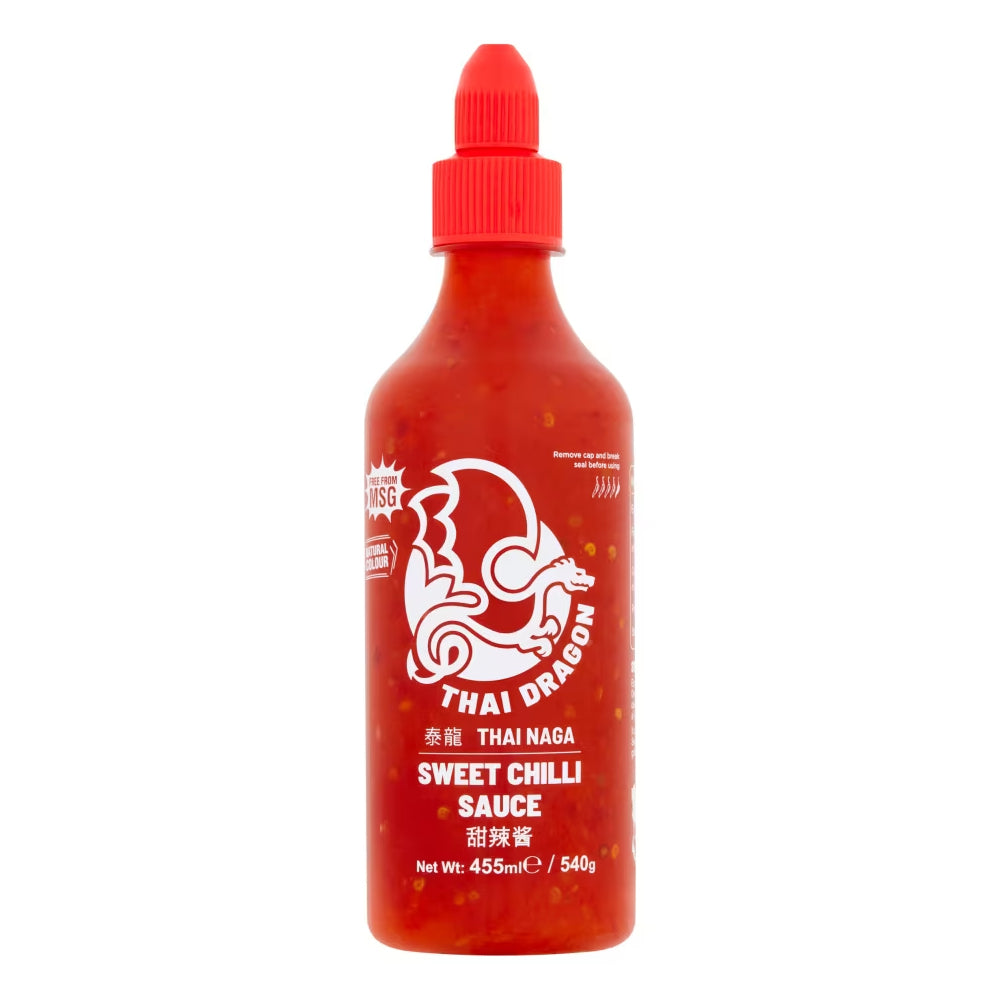 THAI DRAGON SWEET CHILLI SAUCE BOTTLE (455ml)