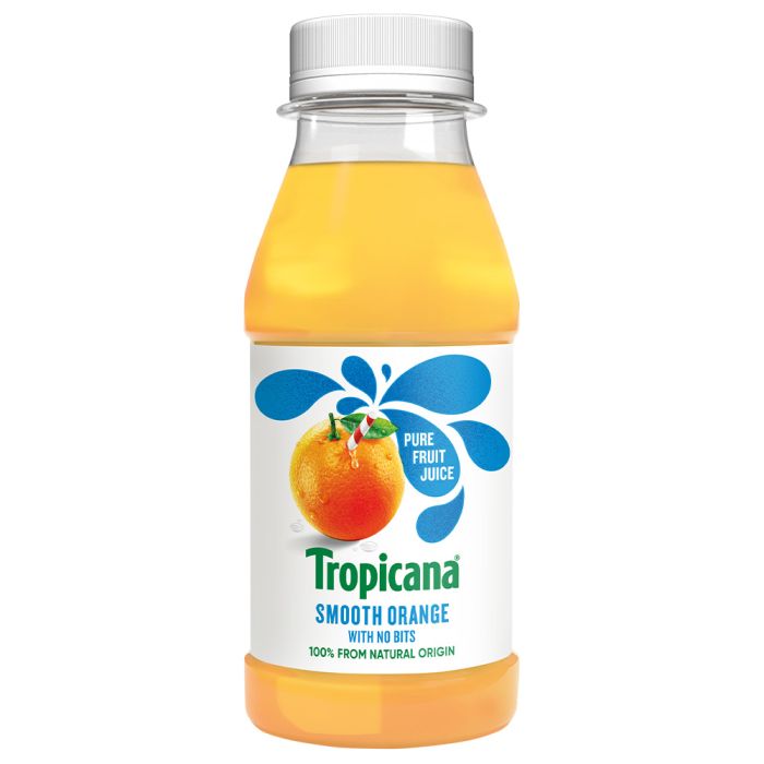 TROPICANA SMOOTH ORANGE JUICE (250ml) x 12