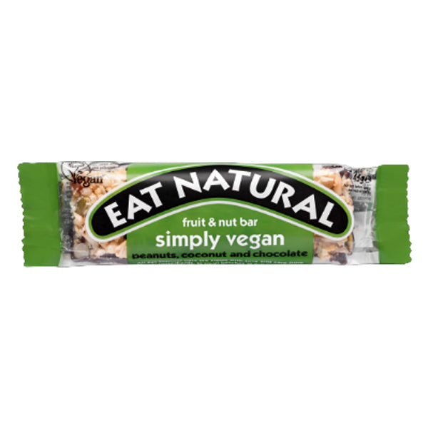 EAT NATURAL SIMPLY VEGAN BARS (40g) x 12