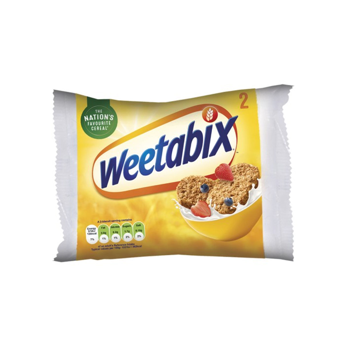 WEETABIX INDIVIDUAL PORTIONS (37.5g) x 96