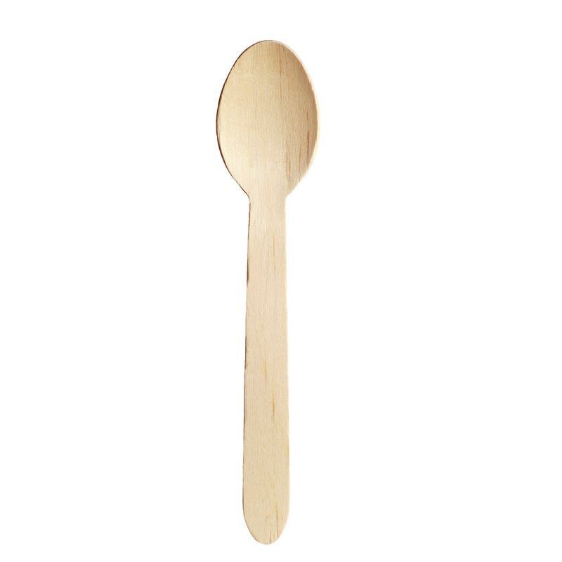 WOODEN TEASPOONS x 100