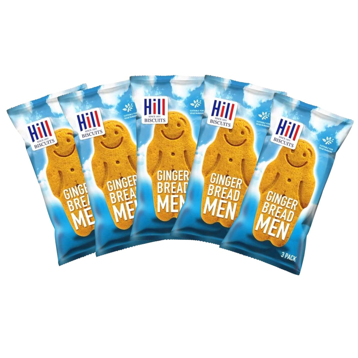 HILL GINGERBREAD MEN (3-Pack) x 80